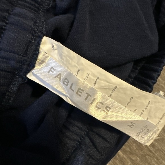 Fabletics Molly Break Away Track Pants Womens Plus Size Med Navy Pull-On Casual - Picture 9 of 11